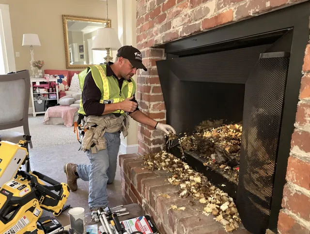 Safe screening installation by Manhattan Beach Chimney Sweep in Manhattan Beach, CA