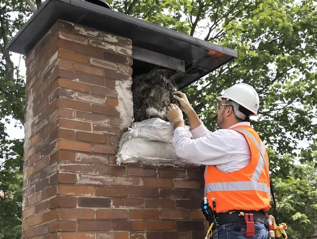 Humane removal of debris and animals by Manhattan Beach Chimney Sweep in Manhattan Beach, CA