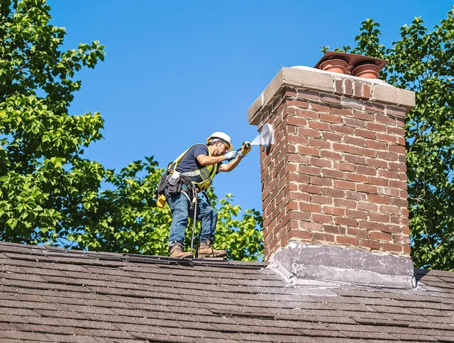 Manhattan Beach Chimney Sweep performing an inspection with advanced tools in Manhattan Beach, CA