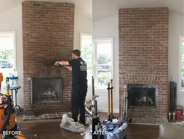 Finished chimney sweeping service by Manhattan Beach Chimney Sweep in Manhattan Beach, CA